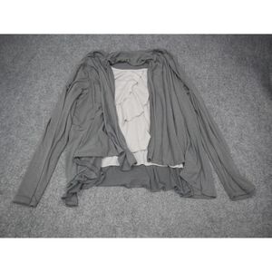 Croft & Barrow Gray Open Front Cardigan Plus Size‎ 3X Layering Sweater